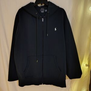 Polo by Ralph Lauren Men's Black Zip-Up Sweater